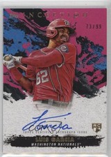 2021 Topps Inception Rookie and Emerging Star Magenta /99 Luis Garcia Auto 0v5q