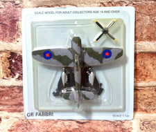 ATLAS GE FABBRI 1:100 HAWKER TEMPEST WW2 DIECAST AIRCRAFT PLANE MODEL