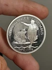 1 OZ .999 Silver Columbus Discovery of the New World