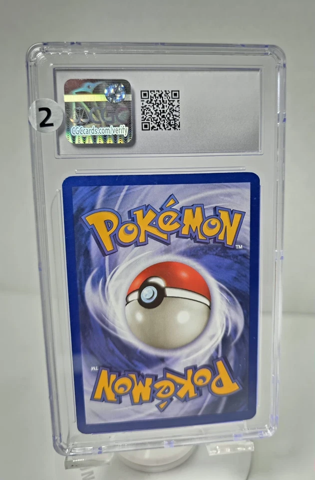 Machop Team Rocket 1st Edition Graded 6.5 CGC, 2000 Vintage Pokemon  - Image 4 of 4