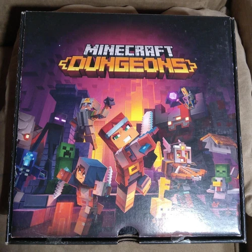 Minecraft Dungeons Dealer Launch Pack rare Pins balloons ++ XBOX one stickers 5