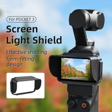 For DJI OSMO POCKET 4/3 Screen Hood Display Protective Cover Lightproof Sunshade