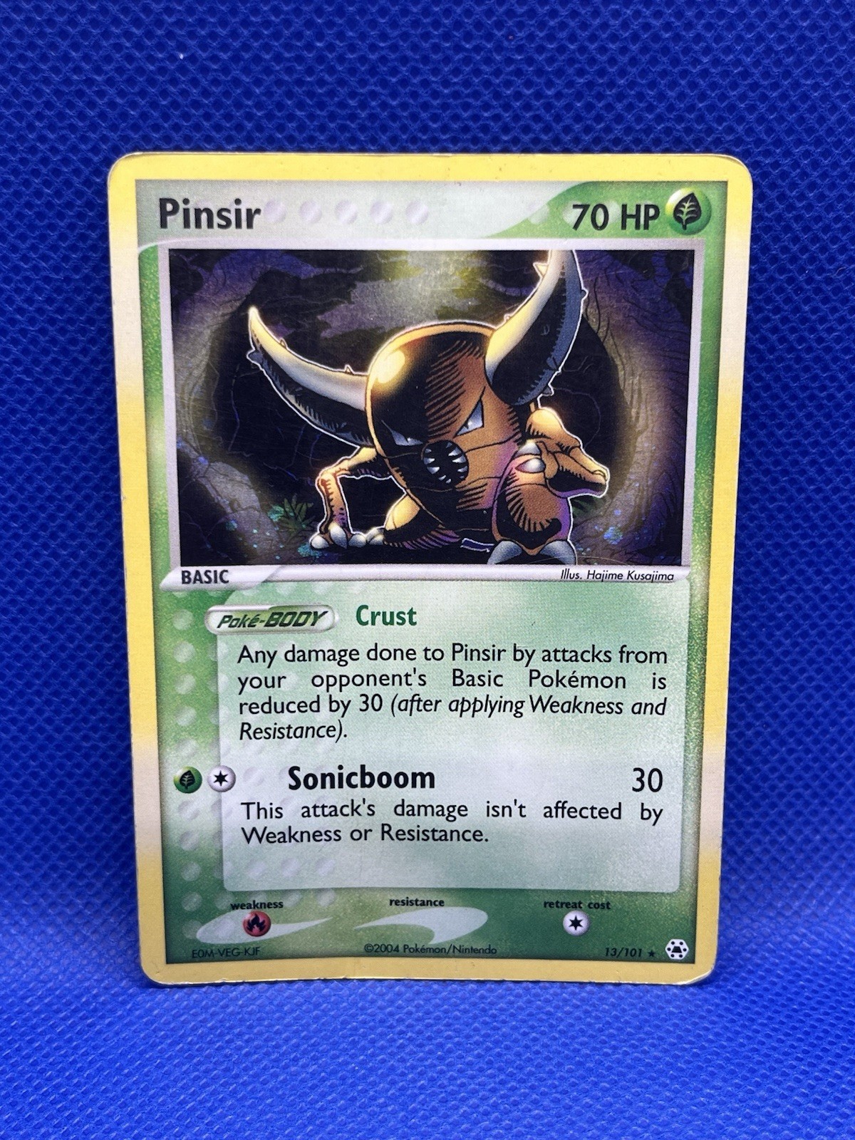 Pinsir 13/101 Holo Rare EX Hidden Legends Pokemon HP