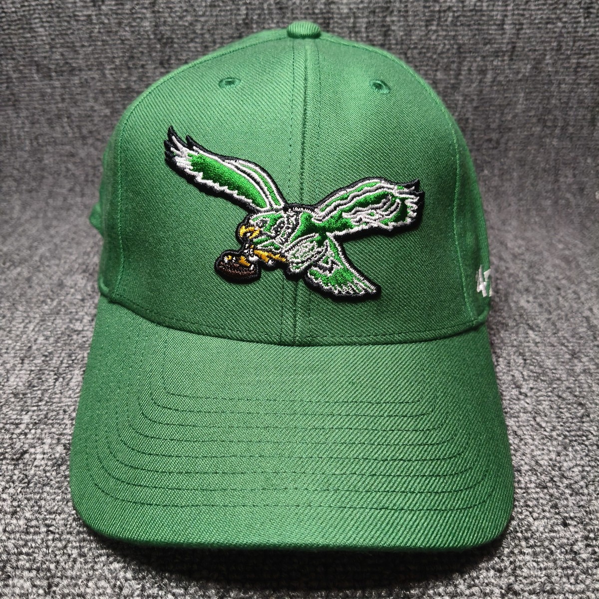 '47 Brand Philadelphia Eagles '47 Green Strapback Hat Cap NFL Old Logo