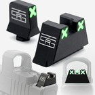 TSA® XXX Tall Glow Night Sights GLOCK® MOS Co Witness Gen 1 6 Green