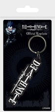 Image of Death Note Logo Rubber Keychain by Pyramid International