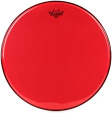 Remo Emperor Colortone Drumhead - 18" - Red