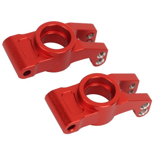 (Red)2Pcs RC Rear Axle Carrier Aluminum Alloy Stable RC Car Axle Hub Carrie DM - Picture 9 of 12