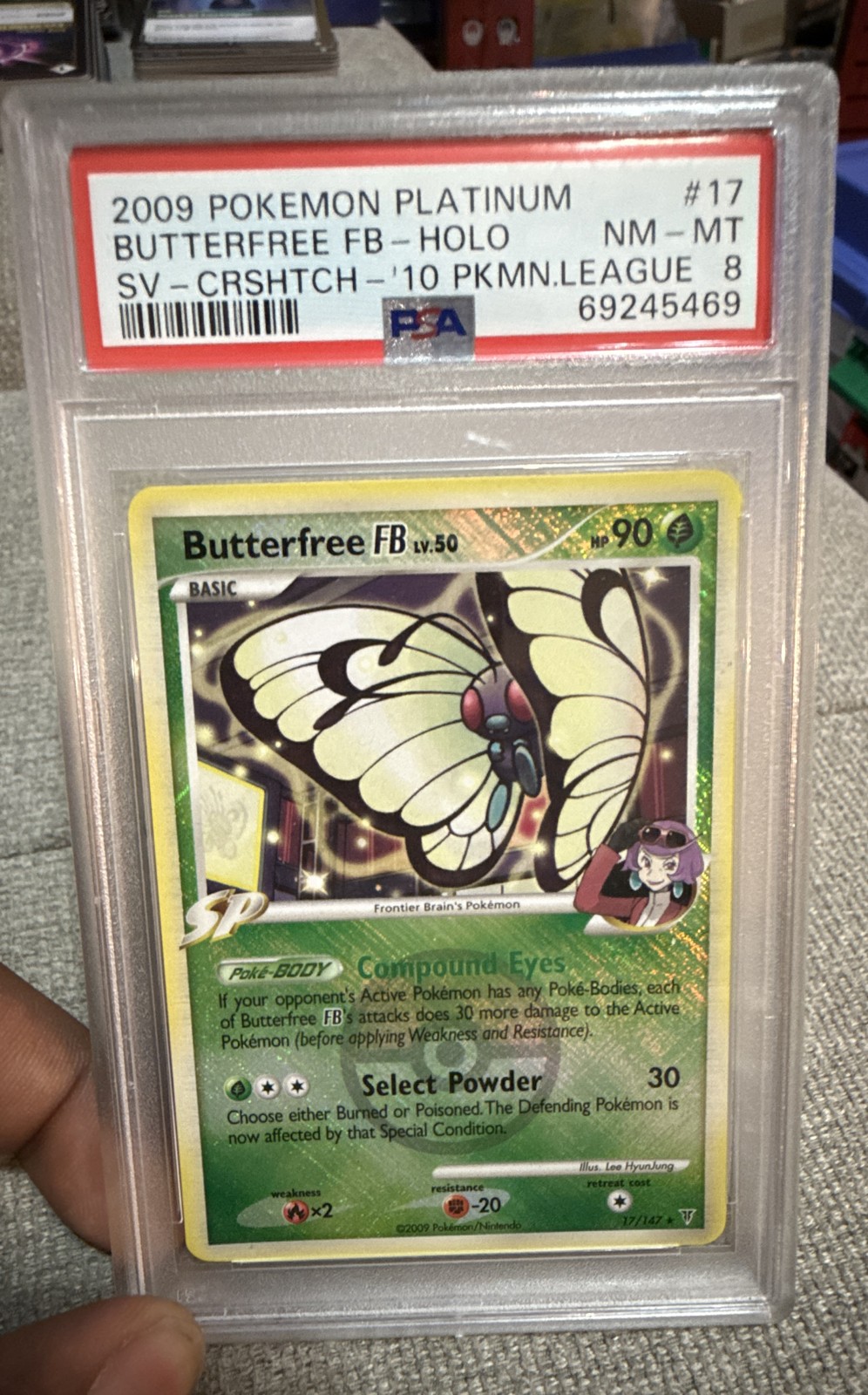 Butterfree FB 17/147 Supreme Victors Reverse Holo