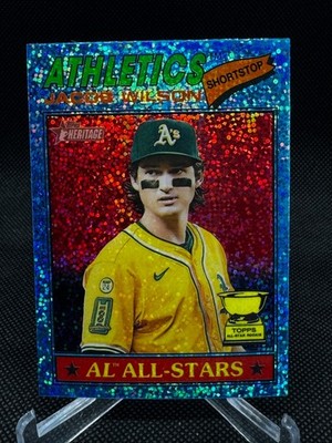 2026 Topps Heritage Chrome Light Blue Sparkle Refractor Pick Your Own