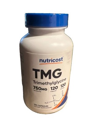 Nutricost TMG Trimethylglycine 750 Mg 120 Capsules