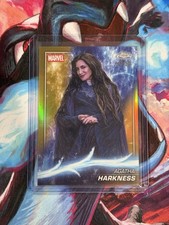 2025 Topps Chrome Marvel Studios Agatha Harkness #162 Gold Refractor /50