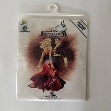 Heritage Crafts John Clayton "Paso Doble" Dancing Vintage Cross Stitch New