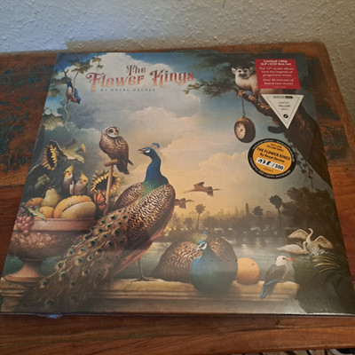The Flower Kings-By Royal Decree, Limit. Edit., Numb.,Yellow Vinyl, 180g,3LP,2CD