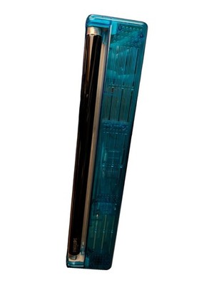Y2K Translucent Blue Blacklight Lamp Rabbit Tanaka 18.5  UV Dorm Tested - Works