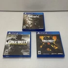 PlayStation 4 Game Bundle - 3 Pre-Owned Titles - Free Shipping
