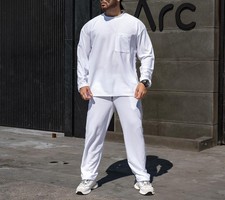 Mens Sweatsuits 2 Piece Sport Tracksuit Jogger Sweat Suits Jogging Outfits