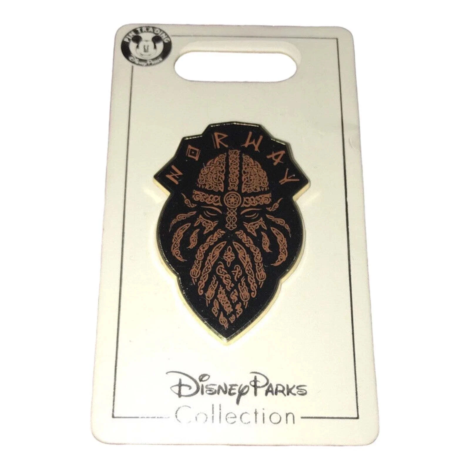 Disney Parks Epcot World Showcase Norway Viking Face Pin