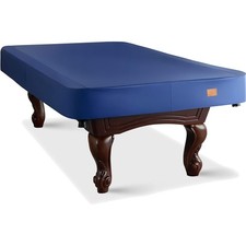 Heavy Duty Waterproof Leatherette Pool Table Cover 9FT - Midnight Blue Elegance