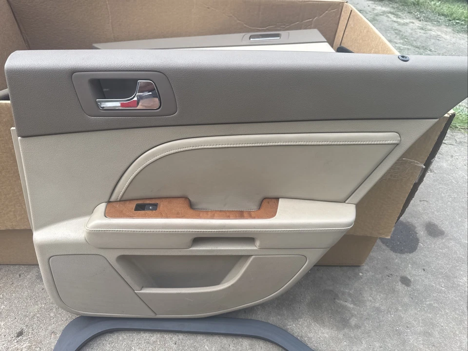 Interruptor de ventana trasera de cuero tostado panel puerta lateral pasajero Cadillac STS 2008-2011 Foto 4 de 4