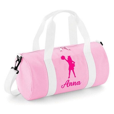 Personalisierte Cheerleader Design Fass Tasche - stilvolle Reisetasche für Kinder
