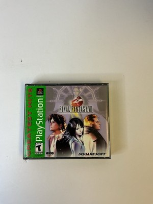 Final Fantasy VII VIII IX Black Label Game for PlayStation PS1 Tested Working