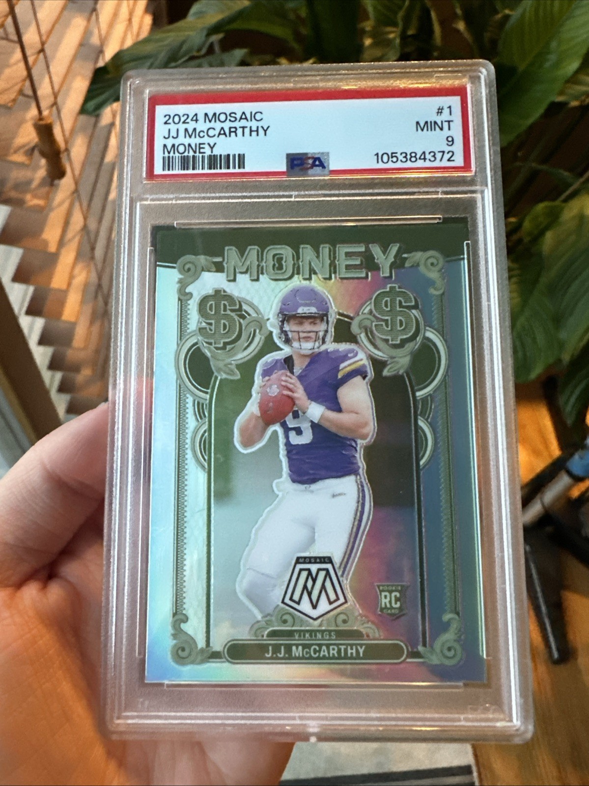 2024 Panini Mosaic JJ McCarthy Money (RC) #1