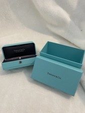 NEW Tiffany  Co. Authentic Earrings jewelry case empty box Blue
