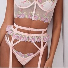 For Love And Lemons April Bloom Garter Belt NWT