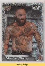 2022 Upper Deck AEW All Elite Wrestling Pyro Malakai Black #51 READ z6b