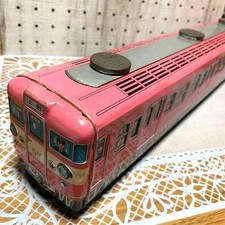 Showa Retro Ichiko Toy Tin Train Ueno Collectible Used