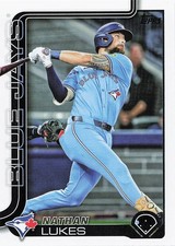 Nathan Lukes - 2025 Topps - #420 - Blue Jays