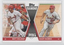 2011 Topps Update Diamond Duos Matt Holliday Colby Rasmus #DD-12 0a1
