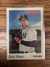 2019 Topps Heritage #724 Luis Cessa