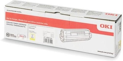 Toner Oki C834 46861305 Tonerpatrone Gelb Yellow original A