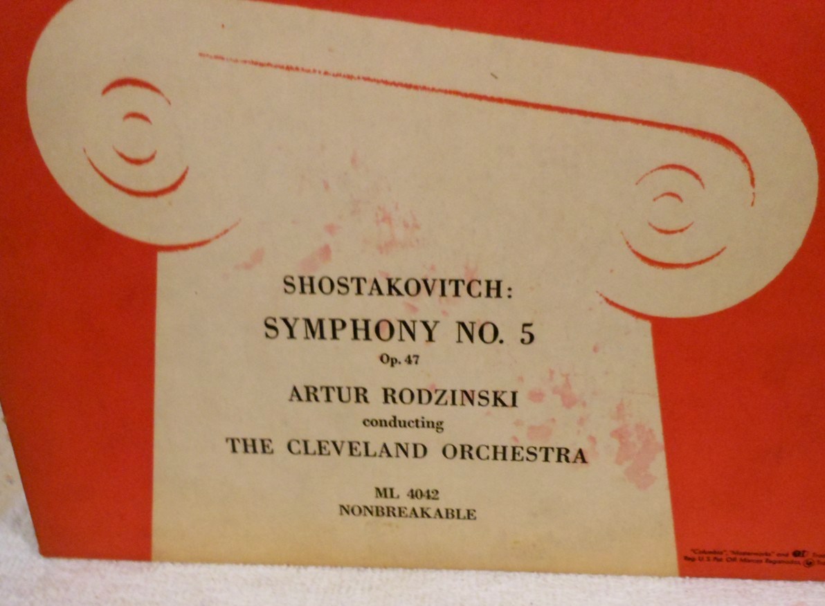 Shostakovitch - Symphony No. 5 - Op. 47 Rodzinski, Cleveland