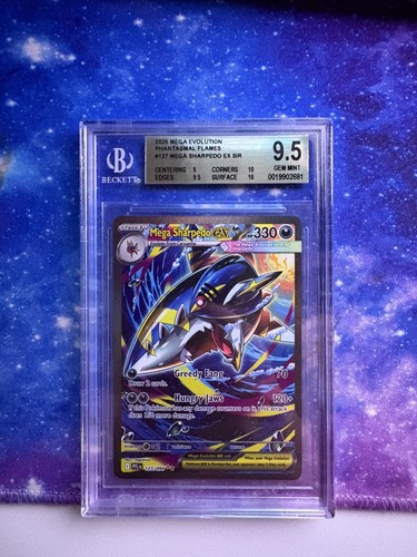 Mega Sharpedo ex graded BGS 9.5 for sale on eBay