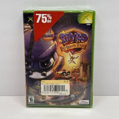 Spyro A Hero's Tail Xbox Game Brand New Factory Sealed 2004