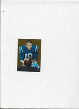 2000 Topps Chrome JOHN UNITAS Reprints #R13 Colts 