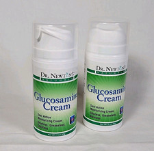 Glucosamine Cream Dr Newtons Naturals 2 Lot 3 oz Bottles Pain Relief Lotion