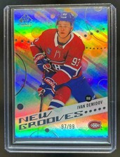 2025-26 SP Game Used Ivan Demidov New Grooves Rainbow Rookie RC #/99