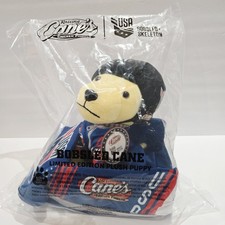 New Raising Canes Cane's 2026 Limited Plush Dog  USA Bobsled Skeleton SEALED