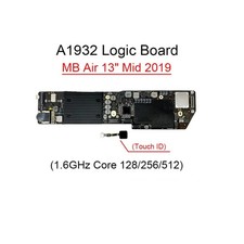 820-01521-A/02 for Apple Macbook Air 13" A1932 Motherboard with Core i5 1.6 GHz