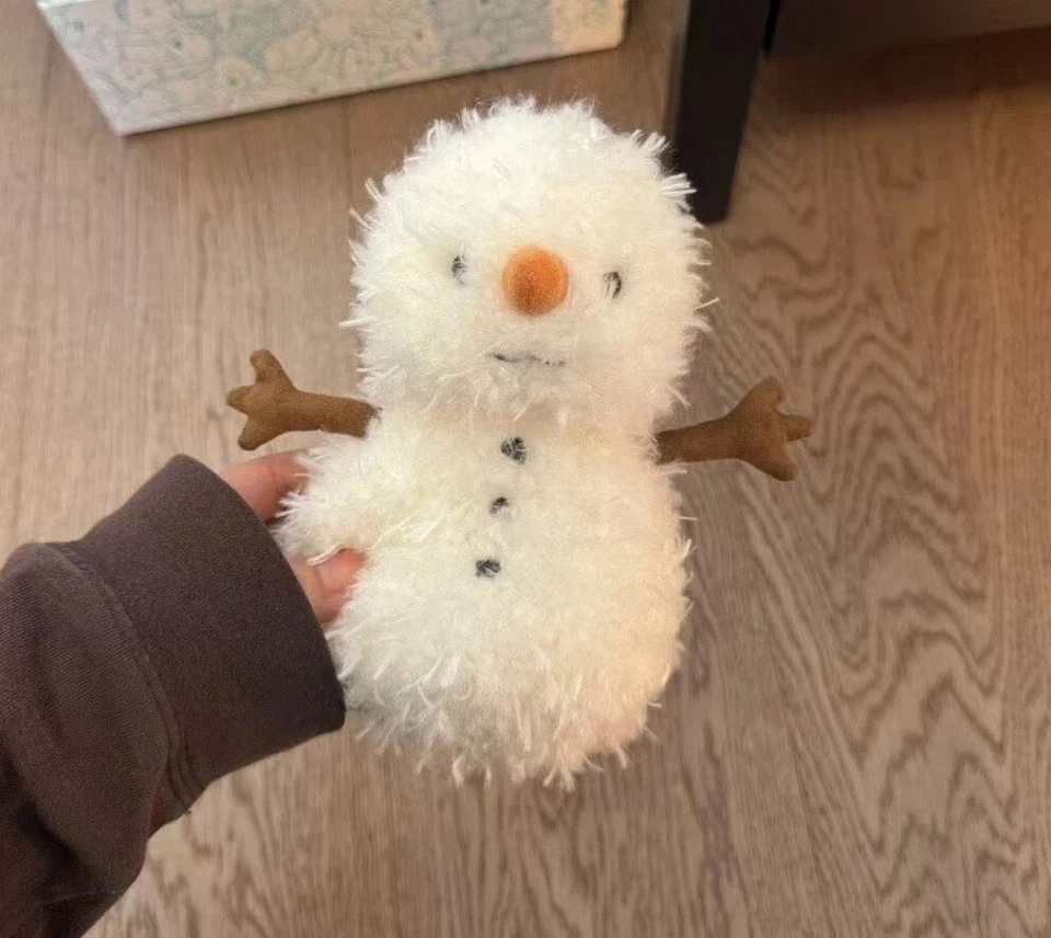 Jellycat Little Snowman 15CM Plush: BNWT Brand New With Tags + Bag Winter Toy - Image 4 of 4