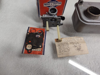 #ad #ad NOS Briggs amp; Stratton Fuel Tank 298465 carburetor 298987 Genuine OEM Replacement $44.79