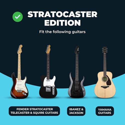 Innovative Chord Assistant Cards for Strat Electric Guitar - Play in Minutes - Picture 6 of 7