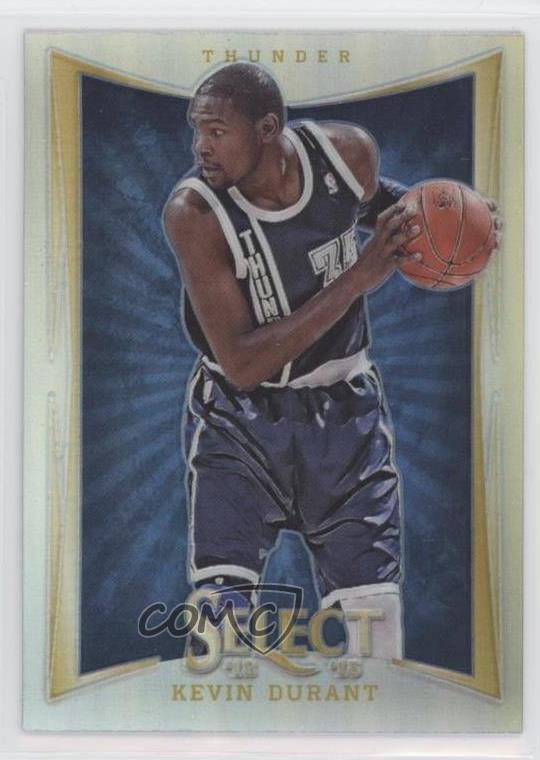 2012-13 Panini Select Silver Prizm Kevin Durant #88
