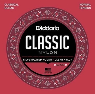 D'Addario EJ27N Classical Guitar Nylon Strings Normal Tension New Daddario
