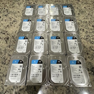 Seagate 8TB 256MB 7200 RPM SATA3 SkyHawk AI 3.5'' HDD ST8000VE001 Surveillance 