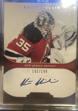 2011-12 Panini Dominion - Autographed Rookies Keith Kinkaid #125 /199 (AU, RC)